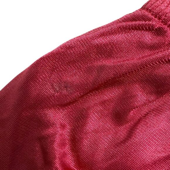 Vintage Petra Fashions Women’s‎ Pajama Set Two Piece Red and Black Lace Womens L - Picture 8 of 11